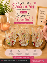 Vaso de Vidrio Ref: