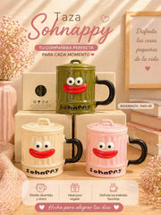 Mug Cerámica Decorativa Ref:7000-49